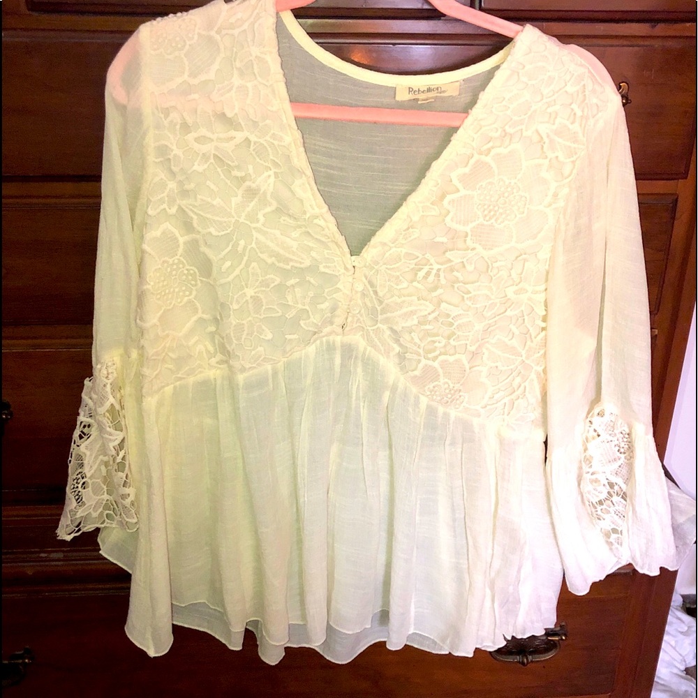 Rebellion Top-New with tags. XL